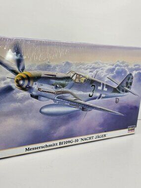 SEALED Hasegawa 1/48 Scale Messerschmitt Bf 109G-10 'Nacht Jager' 09511 Japan